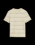 Pure Cotton Double Knit Striped T-Shirt
